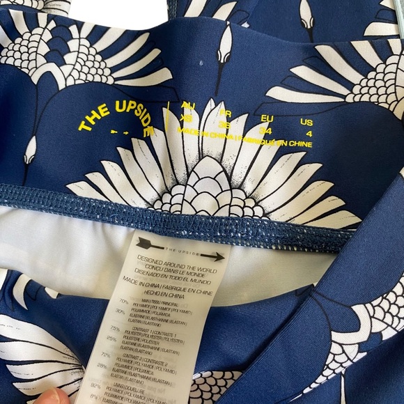 The Upside x Soul Cycle Take Flight Leggings 4 Legging Blue Bird - Picture 9 of 13